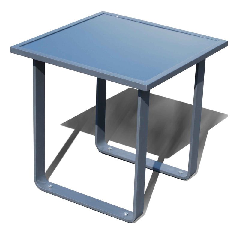 Horizon End Table with Glass