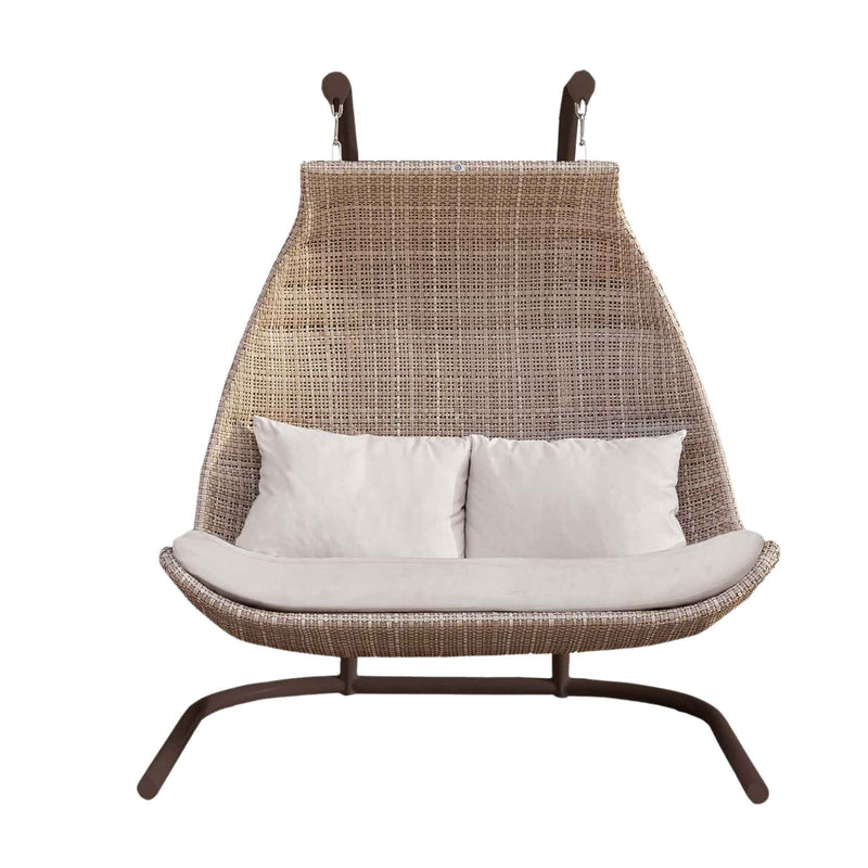 Paloma Double Hanging Chair with Sunbrella Cushion