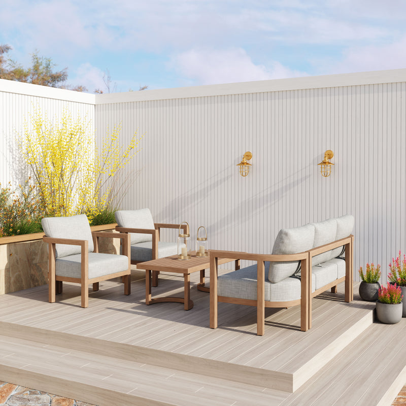 Leto Coffee Table Brown