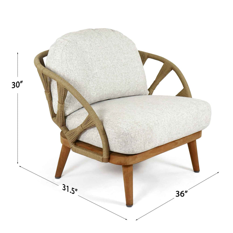 Krabi Armchair with Sunbrella Cushion