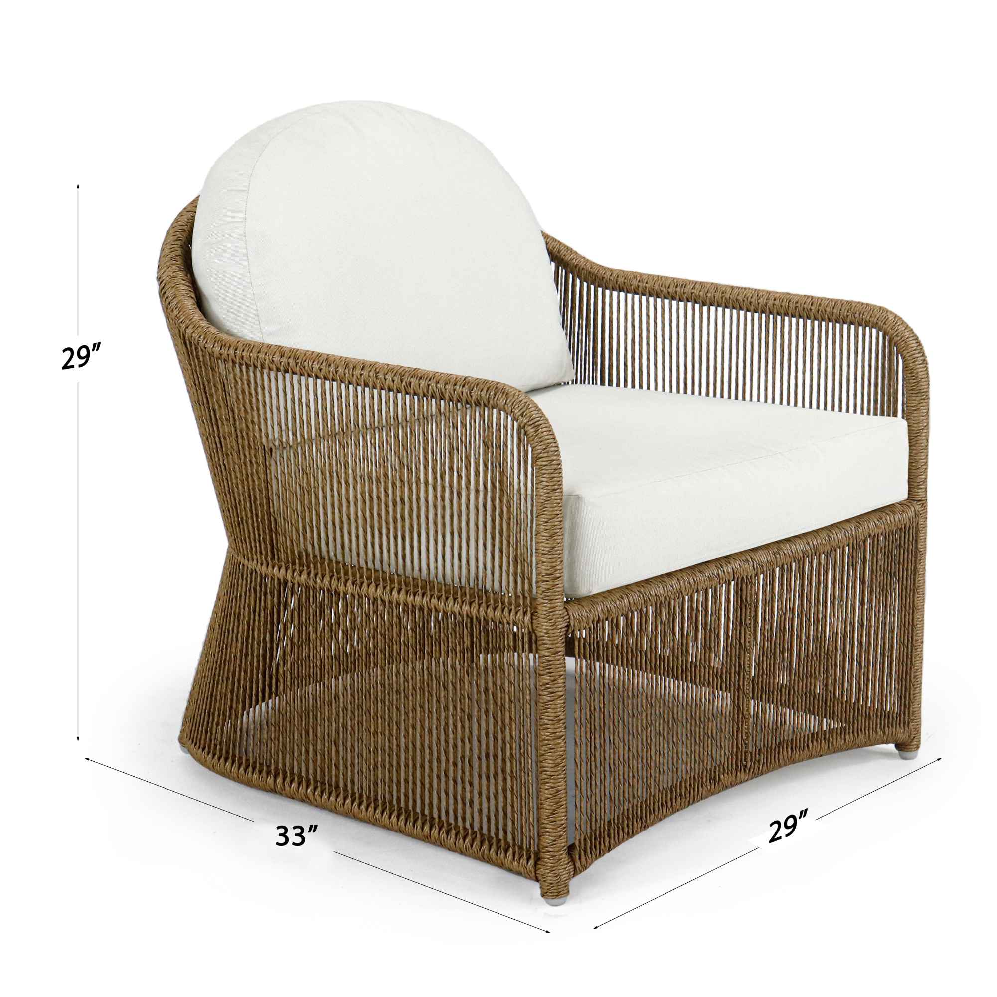 Calixto Armchair with Sunbrella Cushion