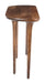 Spiker Console Table Walnut