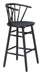 Stenger Barstool (Set of 2) Black
