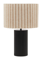 Aurora Table Lamp Beige & Black