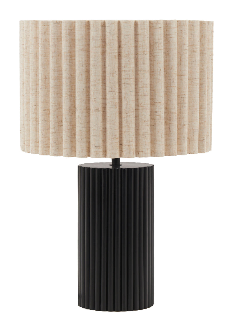Aurora Table Lamp Beige & Black