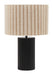 Aurora Table Lamp Beige & Black