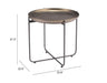 Bronson Side Table Bronze