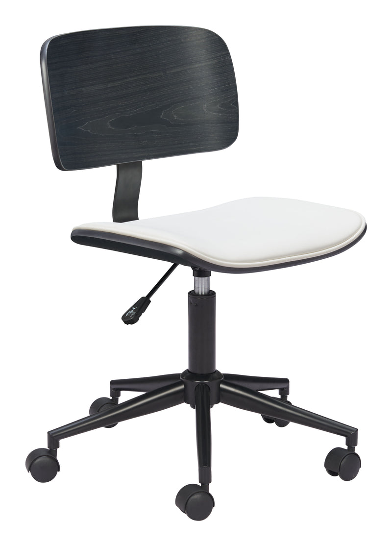 Duravel Office Chair White & Black