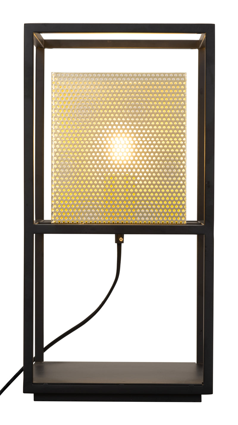 Yves Table Lamp Gold & Black