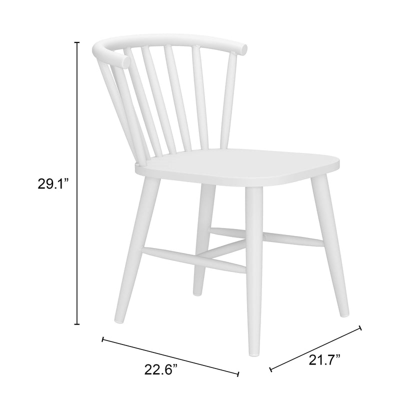 Shio Dining Chair White