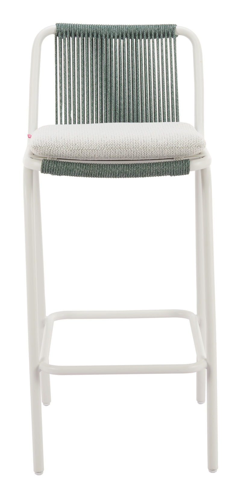 Luft Barstool (Set of 2) White & Green