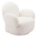 Pilka Swivel Chair White