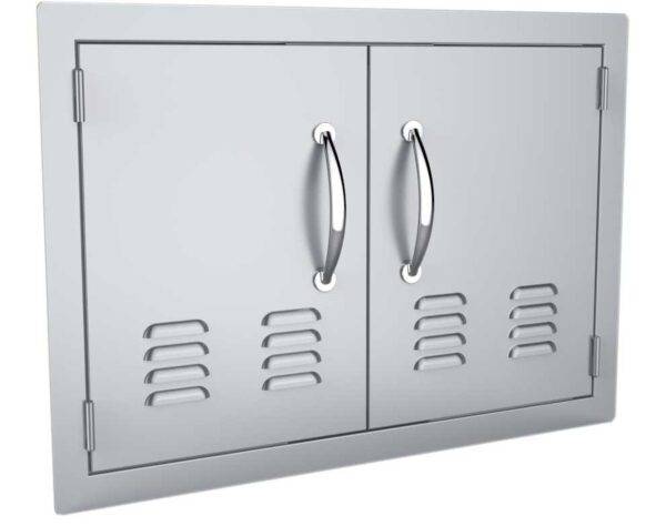 Vented Double Door Flush Mount