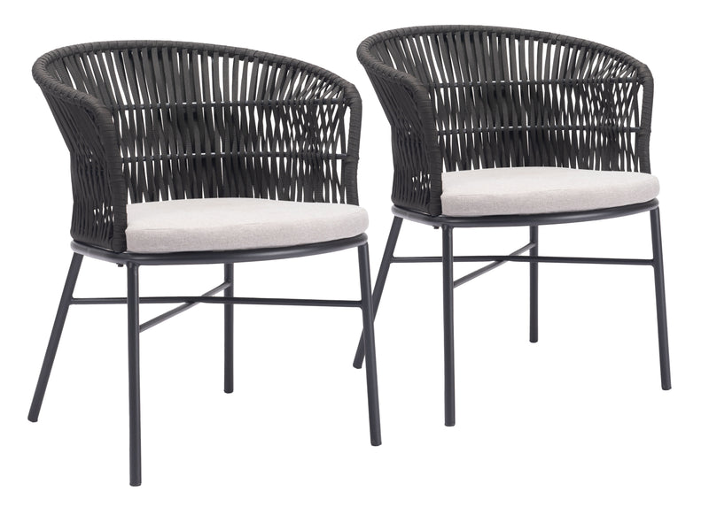 Freycinet Dining Chair (Set of 2) Black