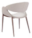 Limay Dining Chair (Set of 2) Beige & Walnut