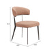 Loom Dining Chair (Set of 2) Tan