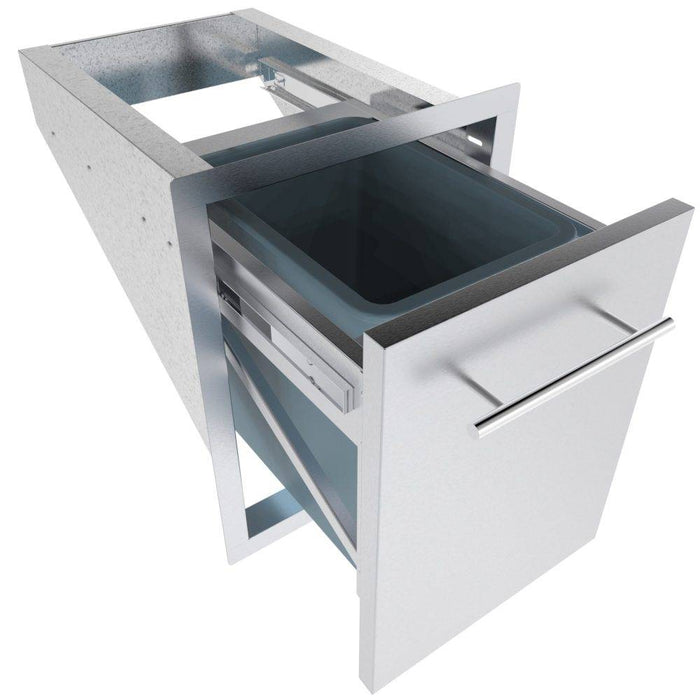 Texan Series 16 Inch Trash Drawer Unit w/Bin Included