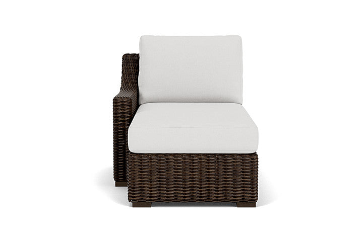 Mesa Right Arm Chaise in Pecan Finish