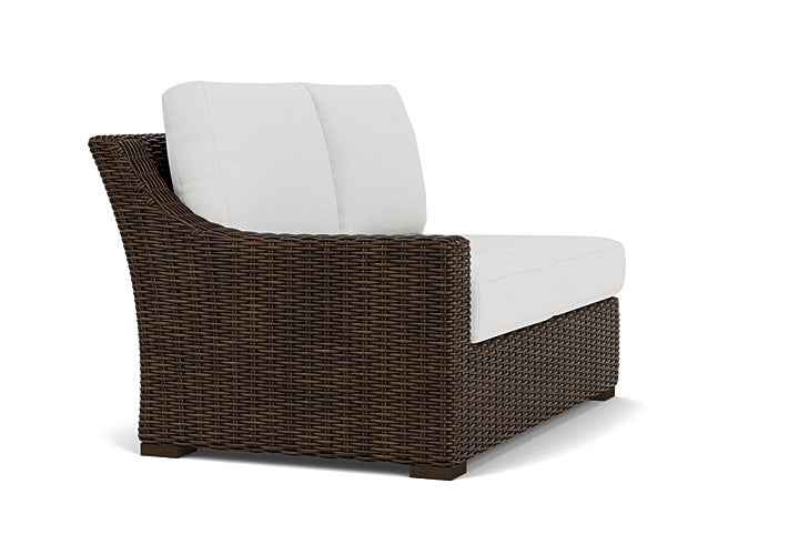 Mesa Right Arm Loveseat in Pecan Finish