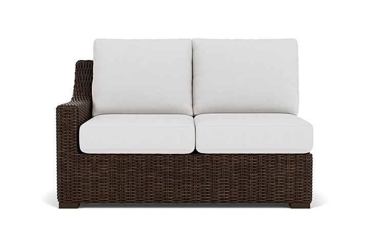 Mesa Right Arm Loveseat in Pecan Finish