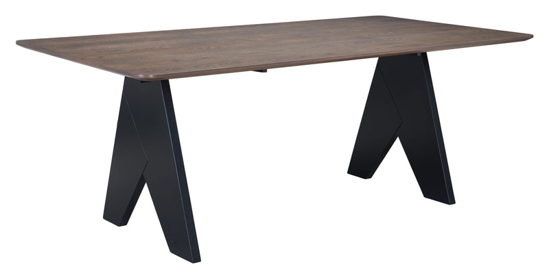 Lisse Rectangular Dining Table Espresso