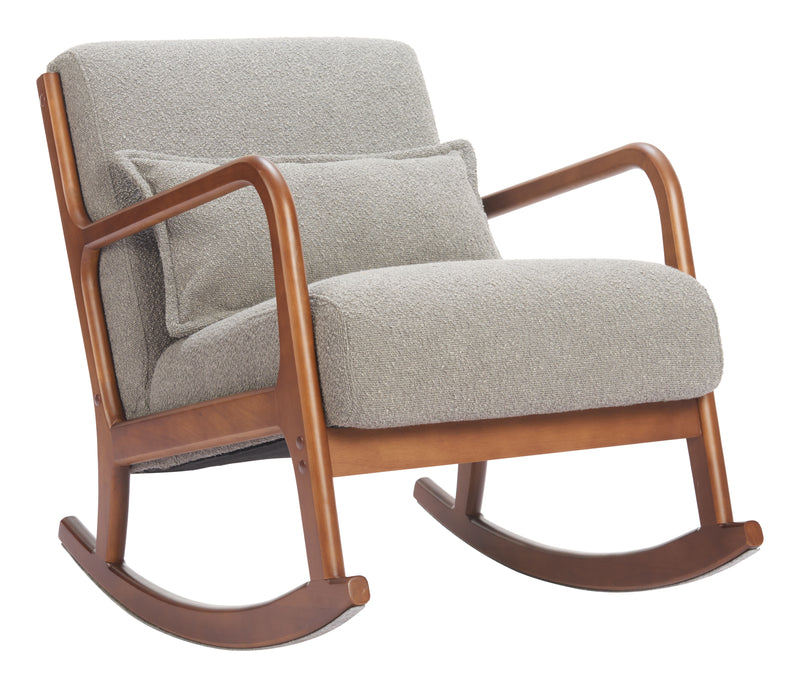 Hady Rocking Chair Gray