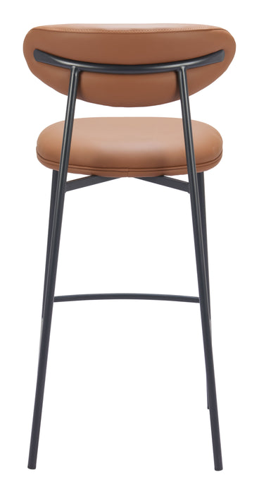 Rorun Barstool (Set of 2) Brown