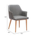 Wisom Dining Chair (Set of 2) Gray