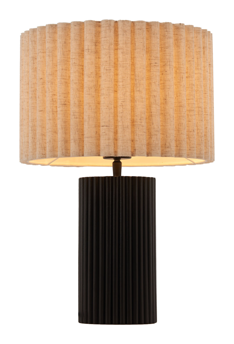 Aurora Table Lamp Beige & Black