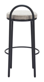 Sisal Barstool (Set of 2) Beige Tweed