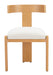 Tiana Dining Chair Natural & Beige