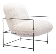 Pelut Accent Chair White