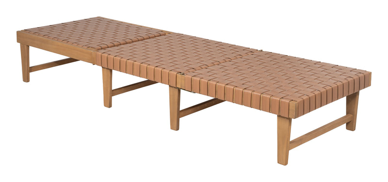 Breath Chaise Lounge Brown