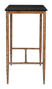 Nida Bar Table Black & Bronze