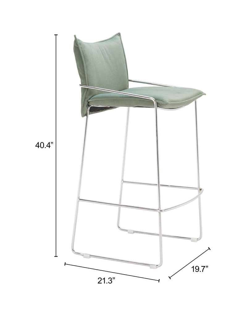Pola Barstool Green