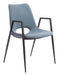 Desi Dining Chair (Set of 2) Azure Gray