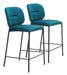 Plat Counter Stool (Set of 2) Green