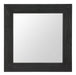 Kare Mirror Black