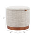 Fije Storage Ottoman Gray