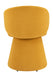 Oblic Swivel Dining Chair Orange