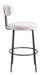 Blanca Barstool (Set of 2) Ivory