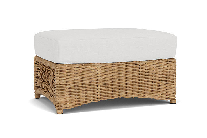 Magnolia Ottoman in Sandcastle Finish