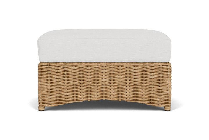 Magnolia Ottoman in Sandcastle Finish