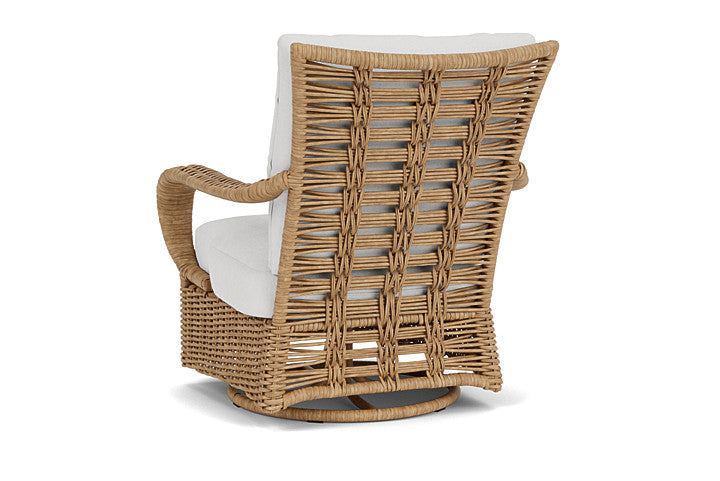 Magnolia Swivel Glider Lounge Chair in Sandcastle Finish