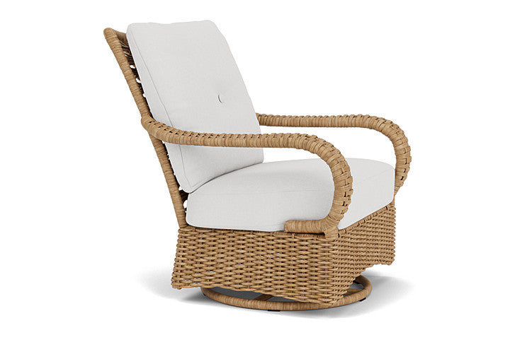 Magnolia Swivel Glider Lounge Chair in Sandcastle Finish