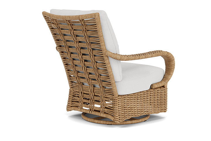 Magnolia Swivel Glider Lounge Chair in Sandcastle Finish