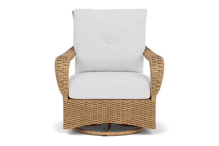 Magnolia Swivel Glider Lounge Chair in Sandcastle Finish