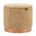 Fije Storage Ottoman Oat Yellow