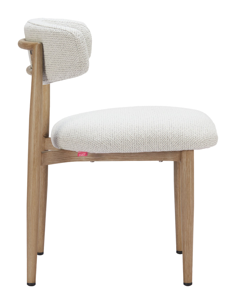 Bege Dining Chair White