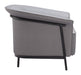 Burry Accent Chair Slate Gray